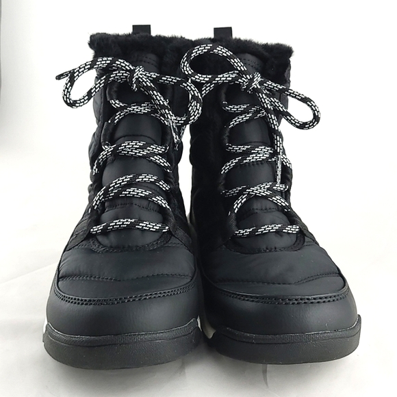 SOREL Women's Whitney II Short Winter Boots Waterproof Lace Up Black Size 8 - Picture 3 of 15